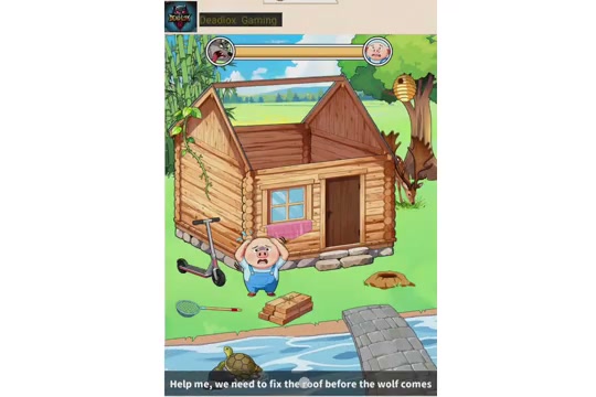 Brain Puzzle 3 Level 36 Piglet's House