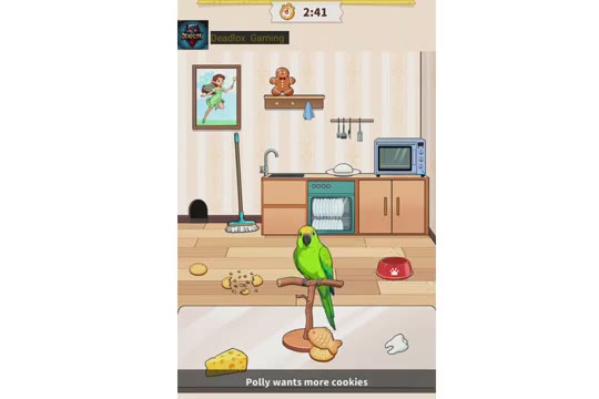 Brain Puzzle 3 Level 44 Polly the Parrot