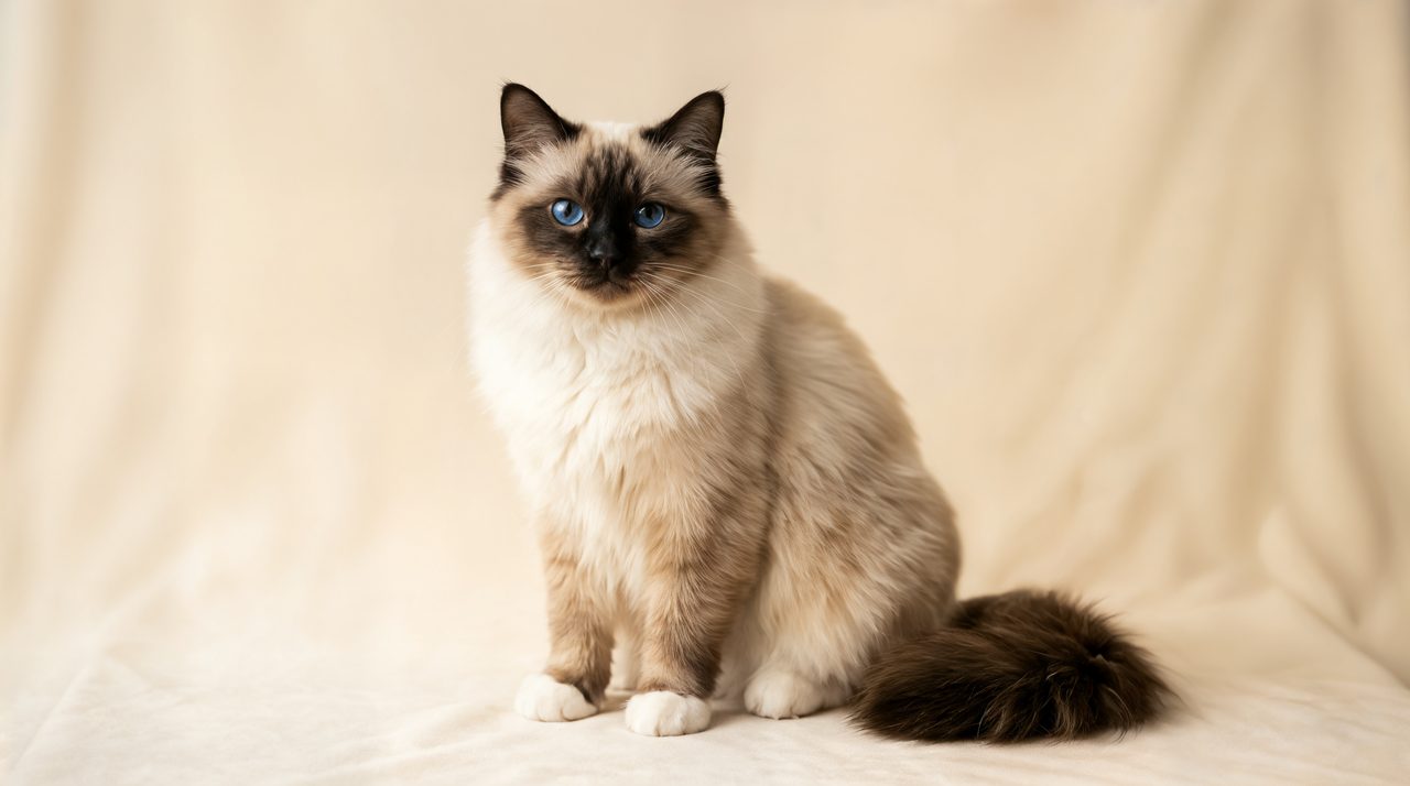 Birman cat photo