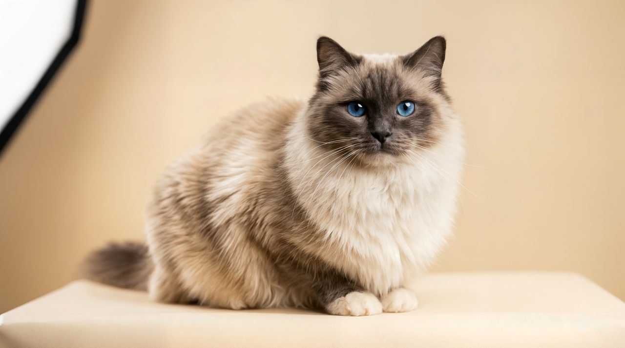 Ragdoll cat photo