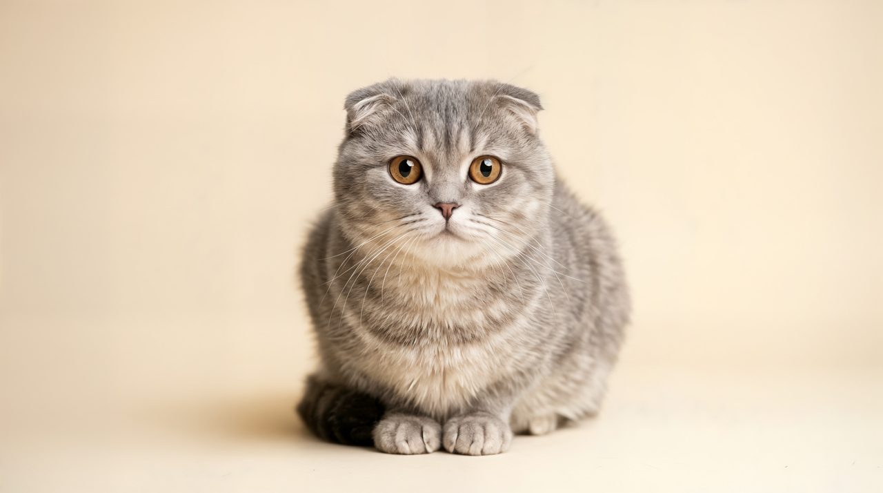 Scottish Fold cat photo