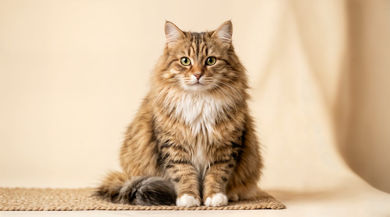 Siberian cat photo